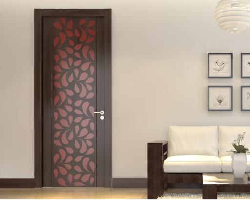 室内门 实木复合油漆木门 水曲柳直纹JZ-002
